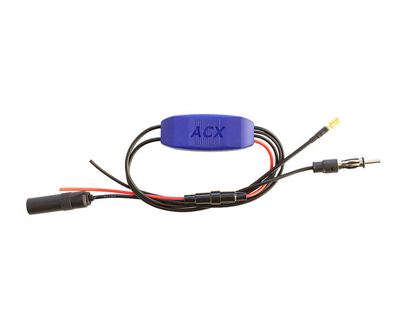 ACX - Aktiv DAB+ antenne splitter DAB +20dB, AM/FM +2dB m/splitt funksjon 